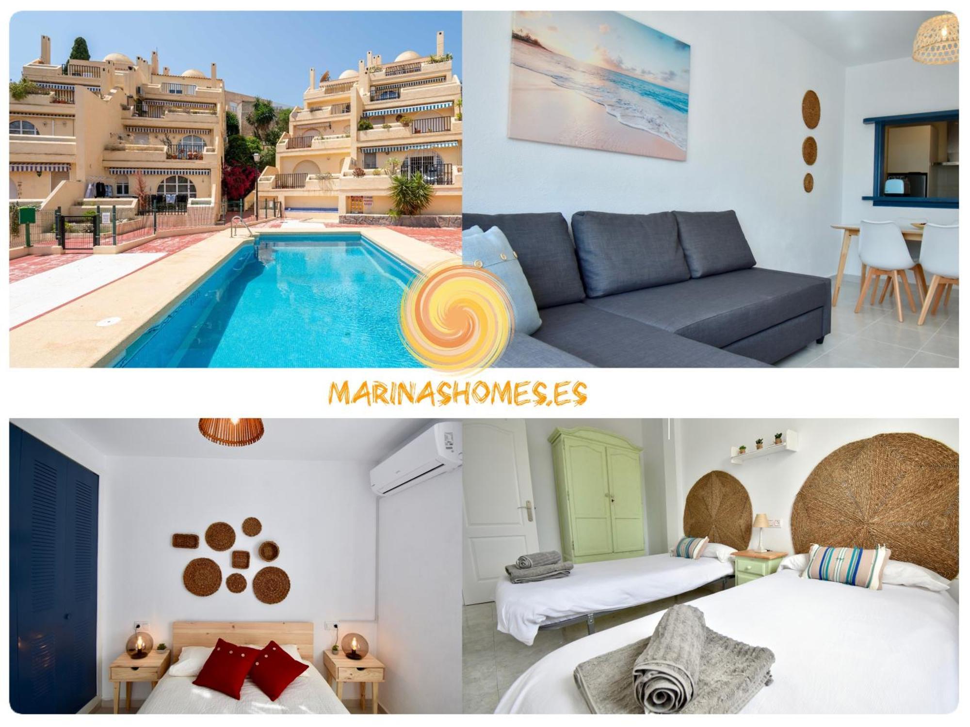 Canada Marinas - Tu Atico En Mojacar Playa! 외부 사진